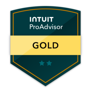 Intuit QuickBooks ProAdvisor Gold tier badge